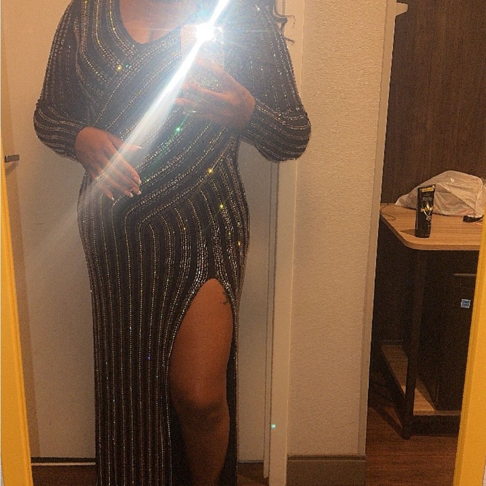 Fashionova Luxe is rhinestone dress